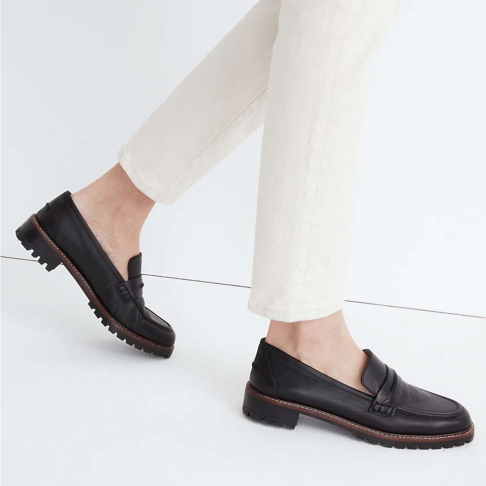 Madewell Corinne Leather Loafers